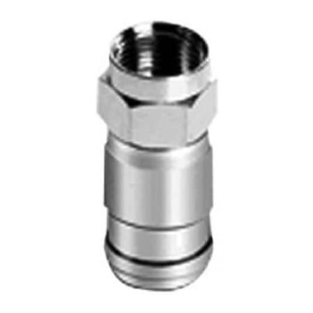 Ecm Industries 2PK ToolLess Connector ITC-RG-6